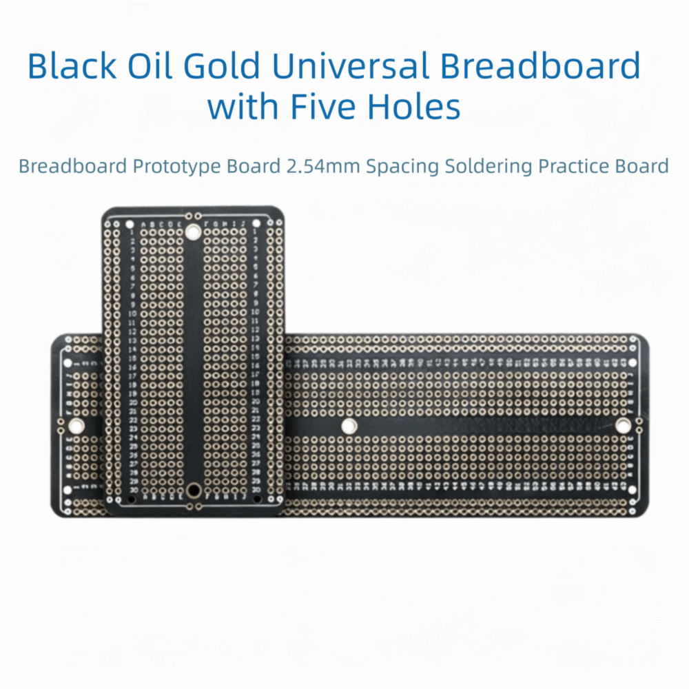 Pcb Prototyping Board - 2.54 Spacing Permanent Breadboard Five-hole Universal