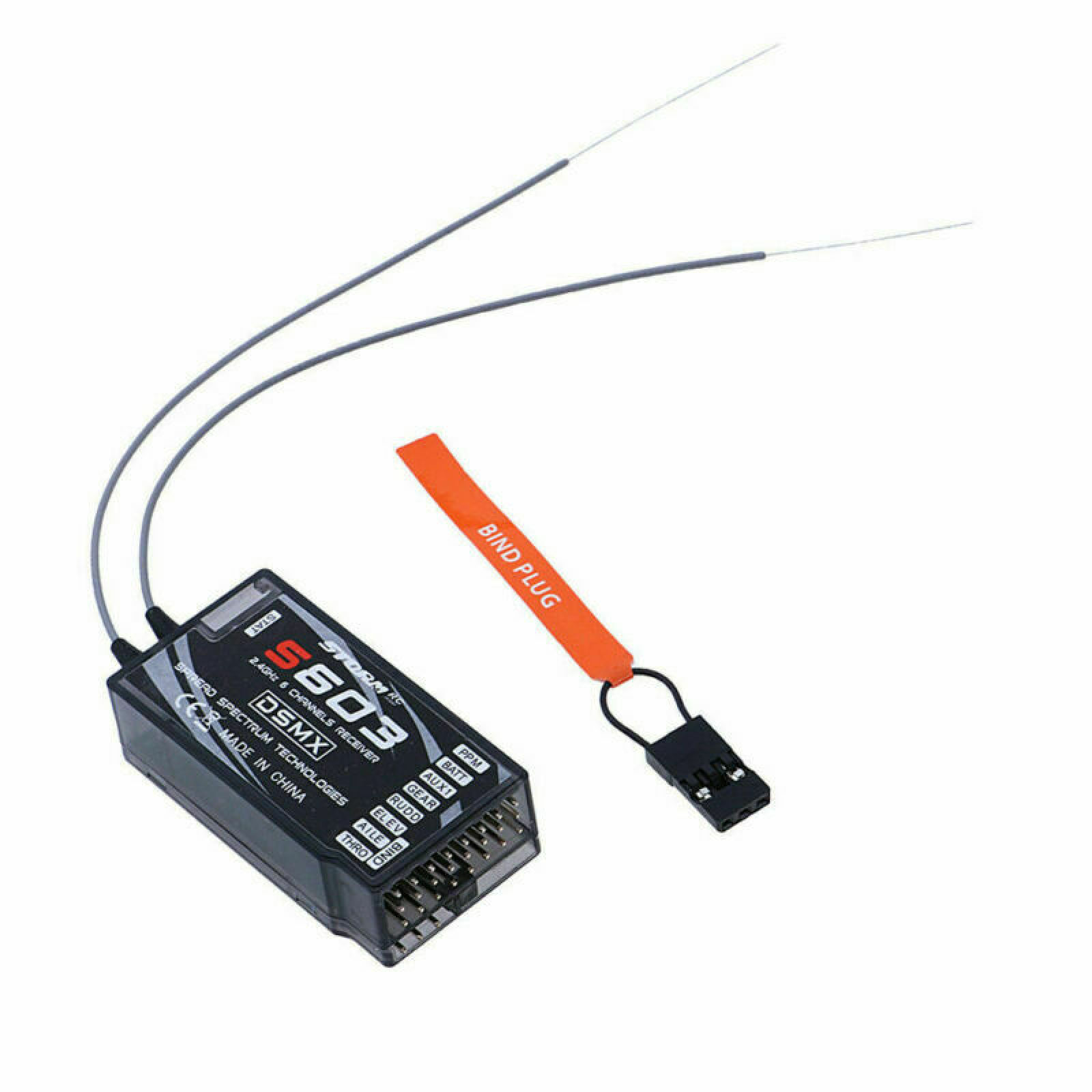 6CH 2.4GHz PPM S603 Receiver w - Antenna 2.4Ghz 评论和价格