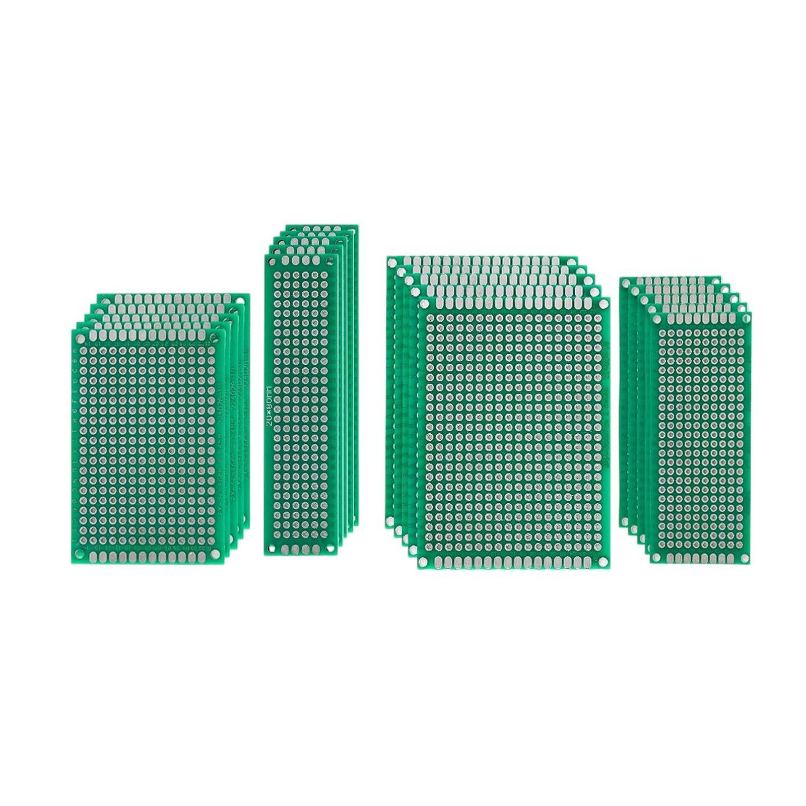 10pcs Double Side PCB 2X8 3X7  - Pcb Prototyping Board 评论和价格