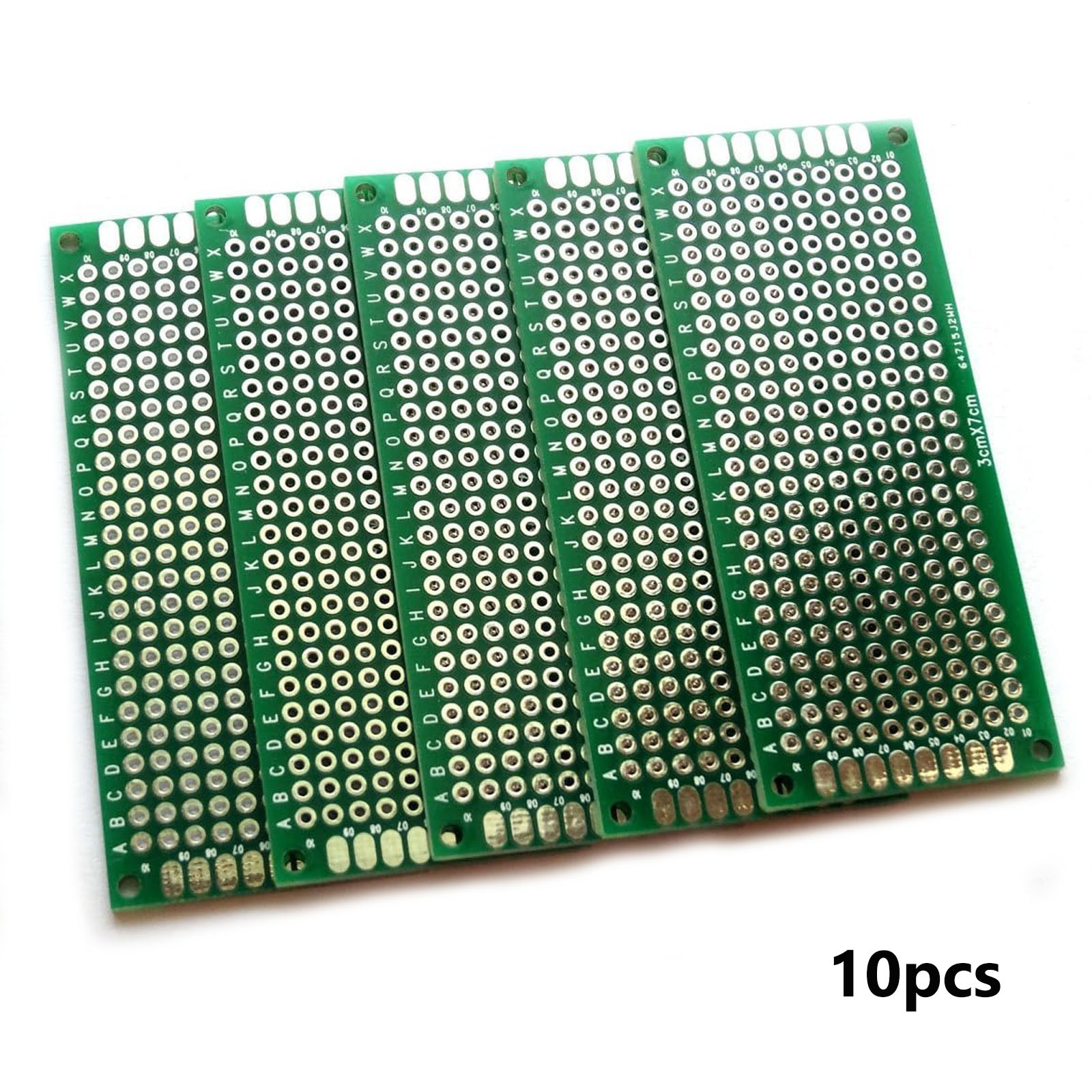 10pcs Double Side PCB 2X8 3X7  - Pcb Prototyping Board 评论和价格