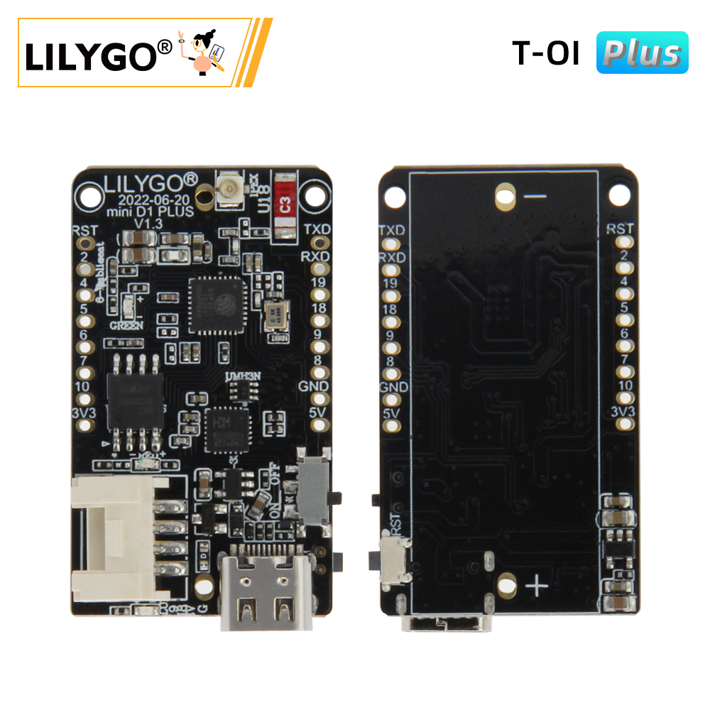 LILYGO® TTGO T-OI Plus ESP32-C - Esp32 Battery Holder Lipo 评论和价格