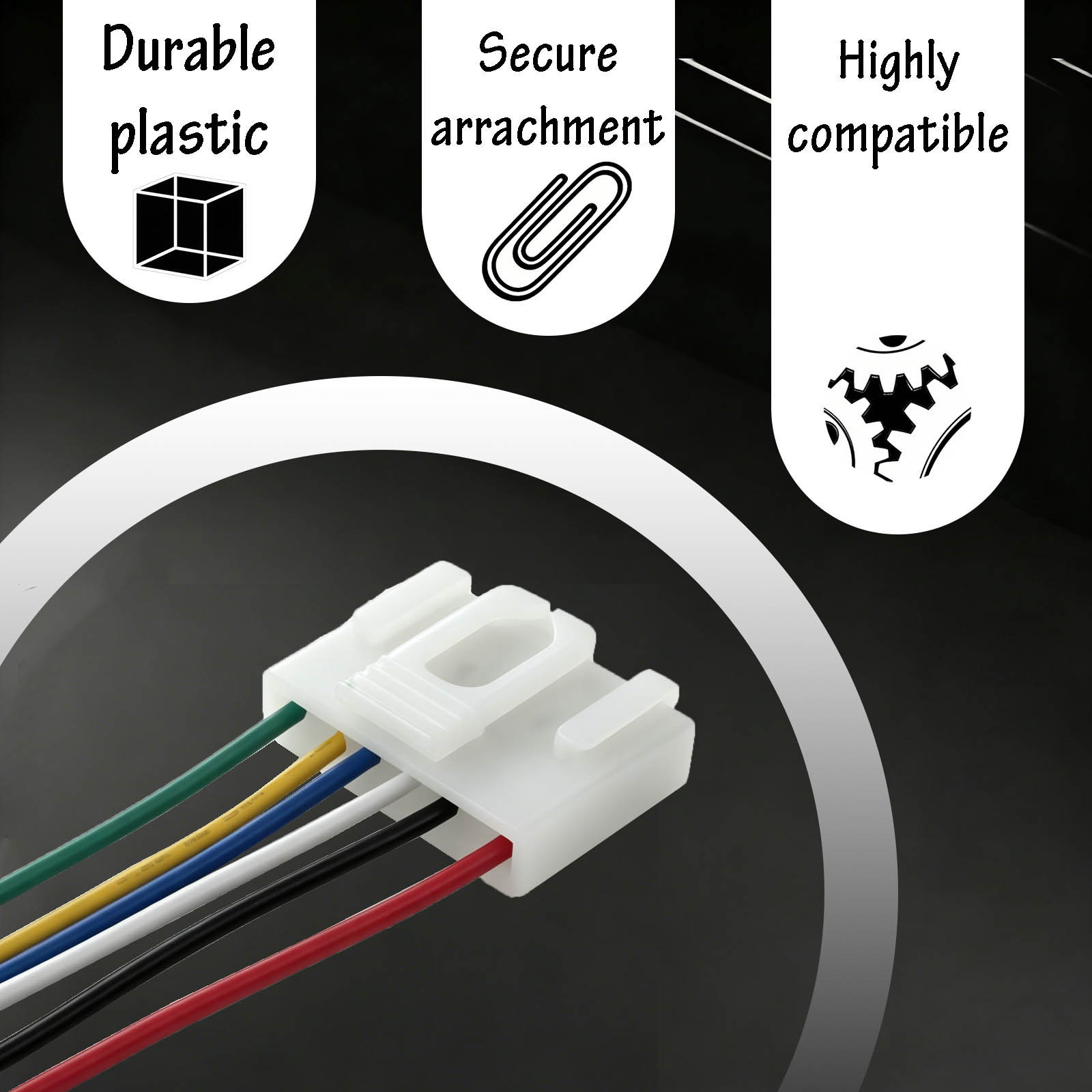 6pin Rear Tail Light Lamps Con - Jumper Wire Kit 评论和价格
