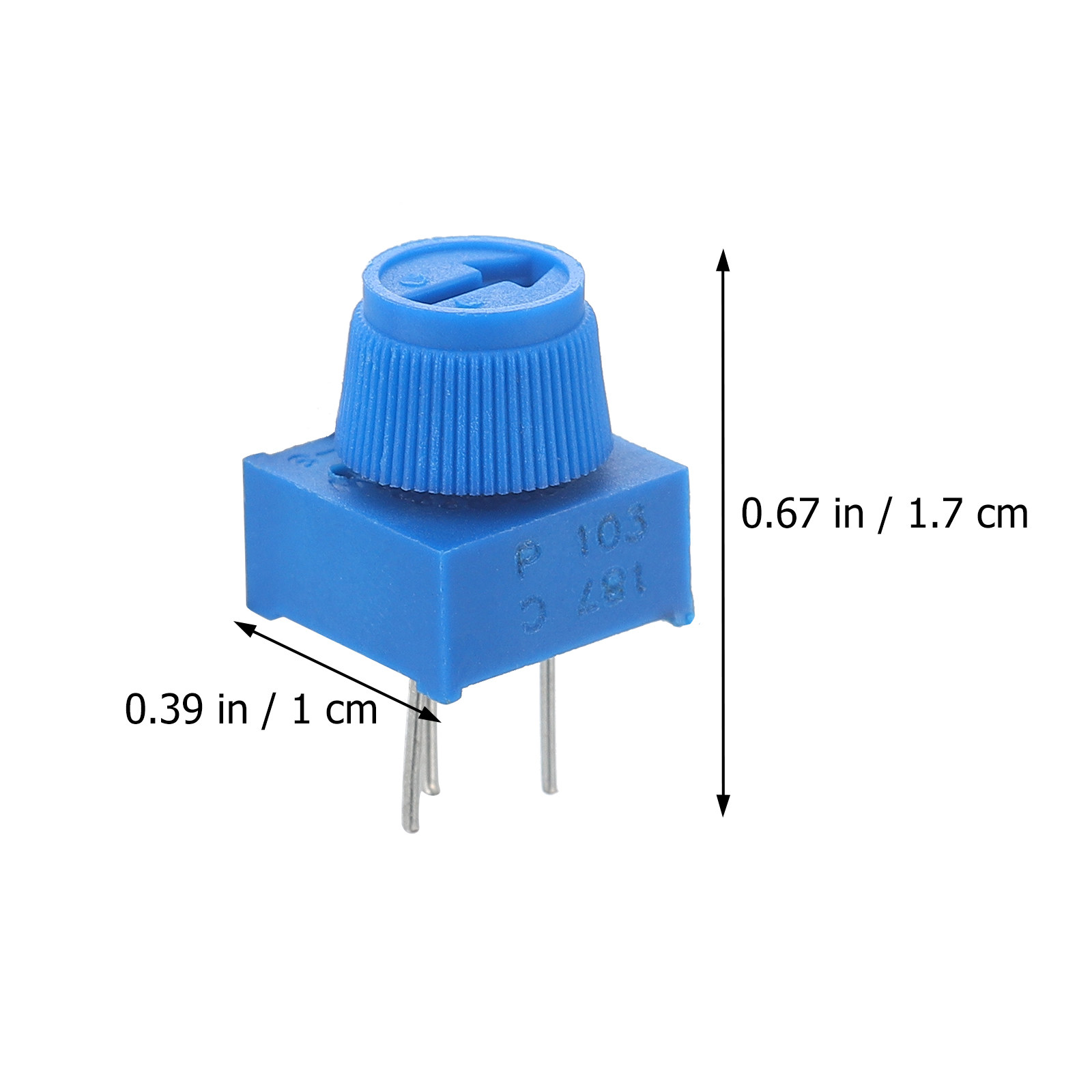 10Pcs Trim Potentiometer Resis - Perfboard 评论和价格